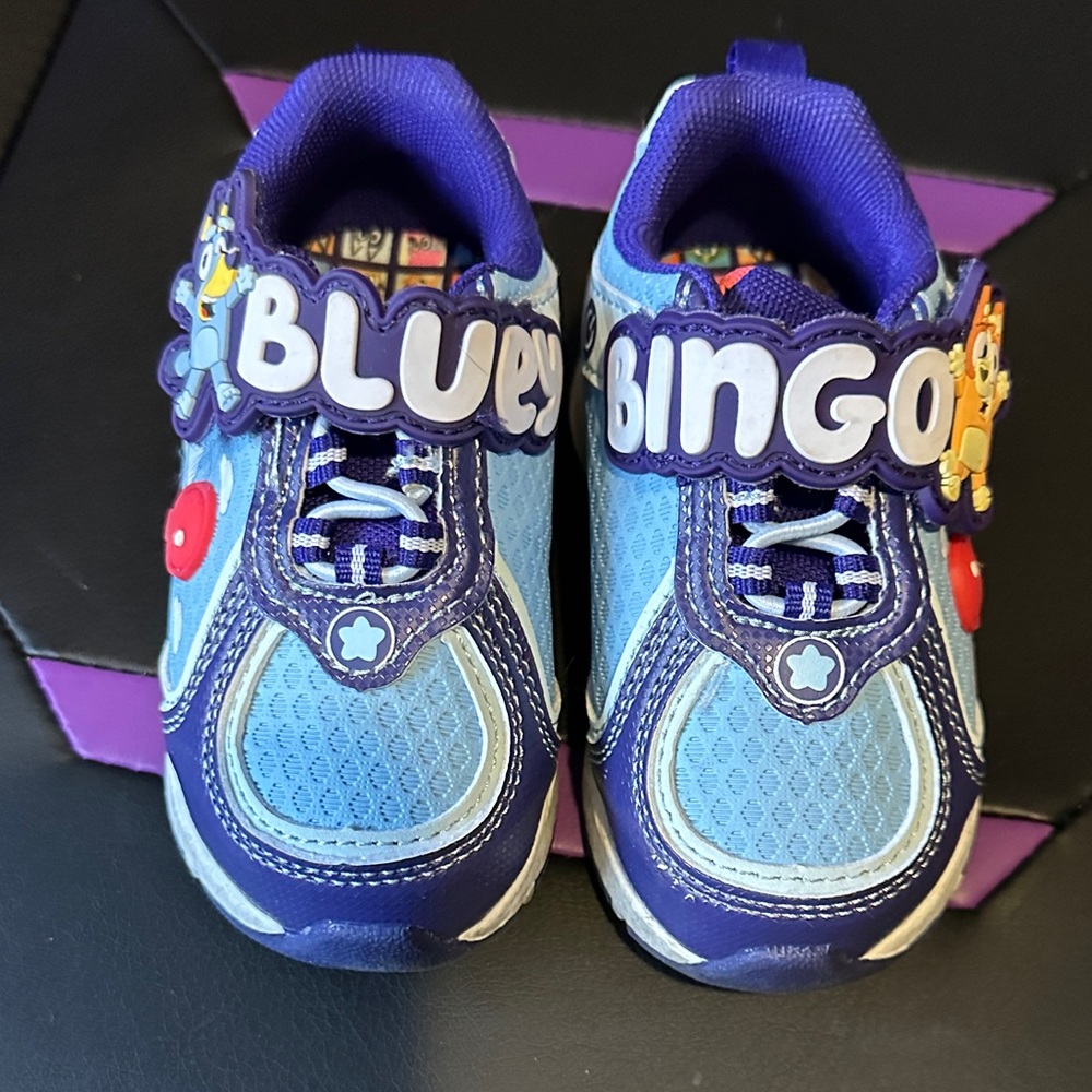 Kids Shoes - Blue and Purple